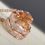 Bagsaaa Bvlgari Serpenti Viper Necklace Rose Gold - 4