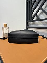 Bagsaaa Mini Flamenco Clutch In Nappa Calfskin Black - 23.9X18X9 cm - 4