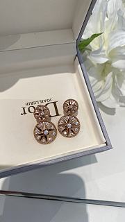 Bagsaaa Dior Rose des Vents Earrings Pink Gold and Diamonds - 1