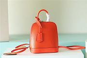 Bagsaaa Louis Vuitton M25104 Alma Backpack Orange - 15 x 20 x 10 cm - 1