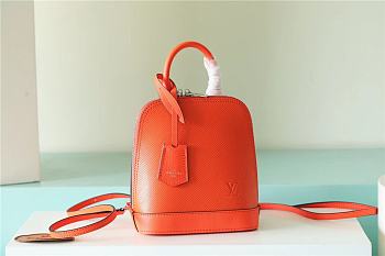 Bagsaaa Louis Vuitton M25104 Alma Backpack Orange - 15 x 20 x 10 cm