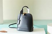 Bagsaaa Louis Vuitton M25103 Alma Backpack Black - 15 x 20 x 10 cm - 1