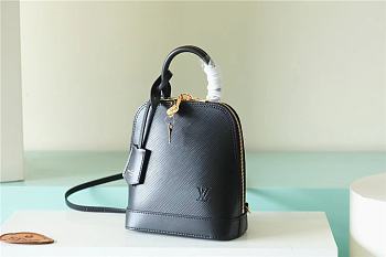 Bagsaaa Louis Vuitton M25103 Alma Backpack Black - 15 x 20 x 10 cm