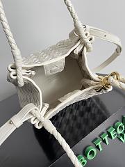 Bagsaaa Bottega Veneta Small Parachute White - 21*17*16.5cm - 4