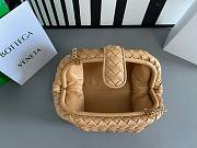 Bagsaaa Bottega Veneta Teen Lauren 1980 With Chain Beige - 31.5*16*11cm - 2