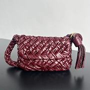 Bagsaaa Bottega Veneta Kalimero Città Fresh Dark Red - 25x18x5.5 cm - 1