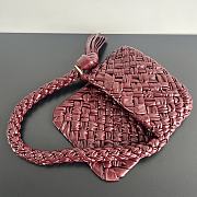 Bagsaaa Bottega Veneta Kalimero Città Fresh Dark Red - 25x18x5.5 cm - 4