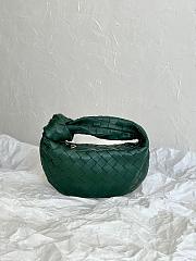  Bagsaaa Bottega Veneta Mini Jodie Dark Green - 23x28x8 cm - 1