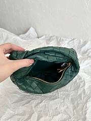  Bagsaaa Bottega Veneta Mini Jodie Dark Green - 23x28x8 cm - 5