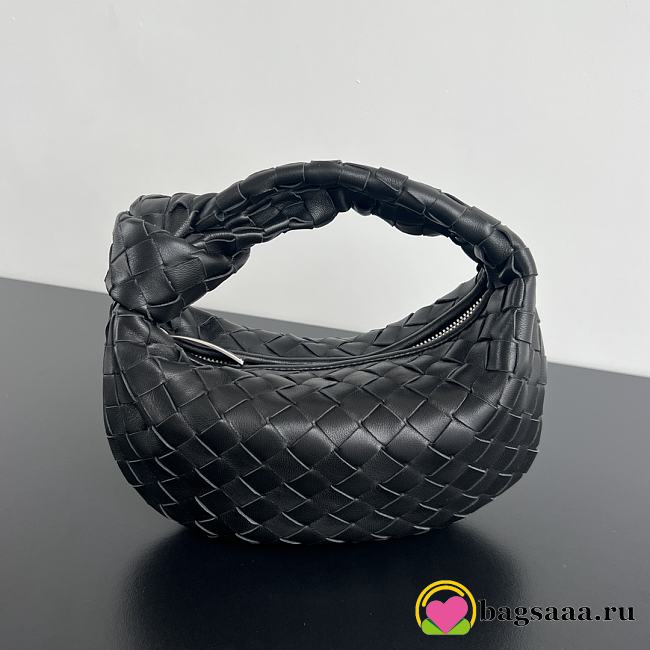 Bagsaaa Bottega Veneta Mini Jodie Black - 23x28x8 cm - 1