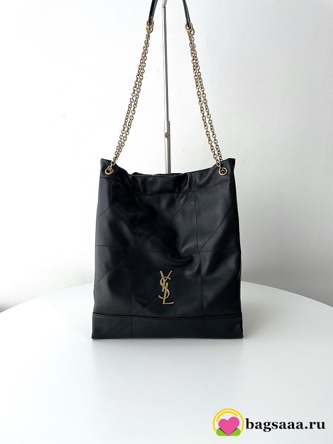 Bagsaaa YSL Jamie 4.3 Pochon In Lambskin Black 781666 - 38 X 33 X 2 CM - 1