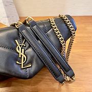 Bagsaaa YSL Toy Puffer In Nappa Leather 759337 Black & Gold - 23 X 15.5 X 8.5 CM - 3