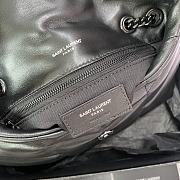 Bagsaaa YSL Toy Puffer In Nappa Leather 759337 Full Black - 23 X 15.5 X 8.5 CM - 4