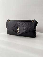 Bagsaaa YSL Calypso Large In Grained Lambskin 777399 Black - 28 X 22 X 12 CM - 5