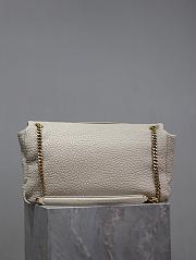 Bagsaaa YSL Calypso Large In Grained Lambskin 777399 White - 28 X 22 X 12 CM - 4