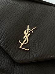 Bagsaaa YSL Calypso Large In Grained Lambskin 777399 Light Musk - 28 X 22 X 12 CM - 2