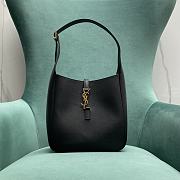 Bagsaaa YSL Le 5 À 7 Supple Small In Grained Leather Black 713938 - 23x22x10 cm - 1