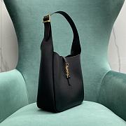 Bagsaaa YSL Le 5 À 7 Supple Small In Grained Leather Black 713938 - 23x22x10 cm - 3