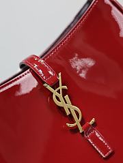 Bagsaaa YSL Le 5 À 7 In Patent Leather Red 657228 - 23 X 16 X 6.5 CM - 3