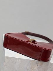 Bagsaaa YSL Le 5 À 7 In Patent Leather Red 657228 - 23 X 16 X 6.5 CM - 4