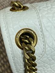 Bagsaaa YSL Niki Medium In Grained Lambskin White - 28 X 20 X 8.5 CM - 5