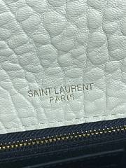 Bagsaaa YSL Niki Medium In Grained Lambskin White - 28 X 20 X 8.5 CM - 2