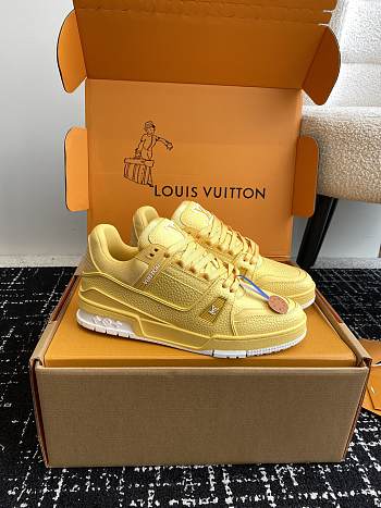 Bagsaaa LV Trainer Sneaker Yellow