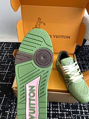 Bagsaaa LV Trainer Sneaker Green Monogram - 4