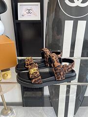 Bagsaaa LV Sunset Flat Comfort Sandal Tawny Brown - 3