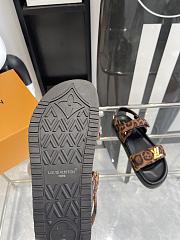 Bagsaaa LV Sunset Flat Comfort Sandal Tawny Brown - 2