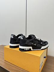 Bagsaaa LV Trainer Sneaker Black Damier 3D denim - 5