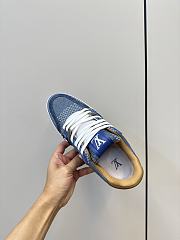 Bagsaaa LV Trainer Sneaker Blue Damier 3D denim - 3