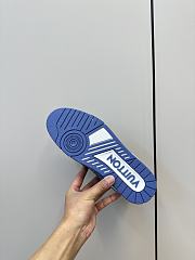 Bagsaaa LV Trainer Sneaker Blue Damier 3D denim - 2