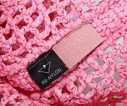 Bagsaaa Prada Crochet Tote Bag 1BG393 Pink - 38x36x3 cm - 2