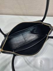 Bagsaaa Prada Medium Leather Handbag 1BA444 Black - 28x16x10.5 cm - 3