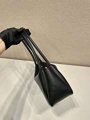 Bagsaaa Prada Medium Leather Handbag 1BA444 Black - 28x16x10.5 cm - 2