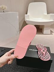 Bagsaaa Chanel Thongs G45596 Black & Pink - 2