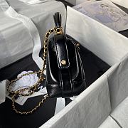 Bagsaaa Chanel Mini Bag With Top Handle AS4958 Black - 12 × 18 × 7 cm - 3