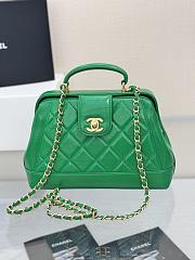 Bagsaaa Chanel Small Bag With Top Handle AS4959 Green - 16 × 23.5 × 8 cm - 1