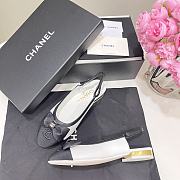 Bagsaaa Chanel Slingbacks Embroidery White G45689 - 4