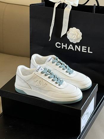 Bagsaaa Chanel Sneakers G39978 White & Blue