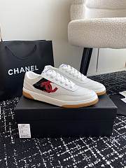 Bagsaaa Chanel Sneakers G39978 White & Red logo - 1