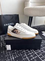 Bagsaaa Chanel Sneakers G39978 White & Beige logo - 1