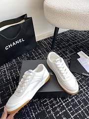 Bagsaaa Chanel Sneakers G39978 White & Beige logo - 5