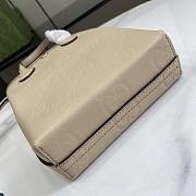 Bagsaaa Gucci GG Super Mini Bag With Strap 790133 Light Beige - 21cm - 5