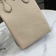 Bagsaaa Gucci GG Super Mini Bag With Strap 790133 Light Beige - 21cm - 3