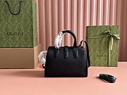 Bagsaaa Gucci Small Tote Bag With Hook Closure 795349 Black - 24x17.5x8.5 cm - 4