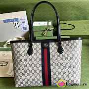 Gucci Ophidia Medium GG tote Bag Blue - 1