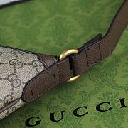 Bagsaaa Gucci Ophidia GG Small Crossbody Bag 598125 Beige/ebony - 30*22*5.5cm - 4