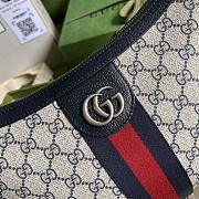 Bagsaaa Gucci Ophidia GG Small Crossbody Bag 598125 Beige/blue - 30*22*5.5cm - 3